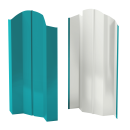 Штакетник М-образный Престиж 118x0,45 мм, 5021 водная синь глянцевый