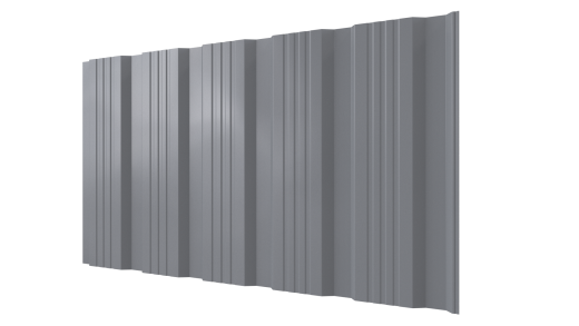 Профнастил К20 1195/1130x0,5 мм, 7040 серое окно глянцевый