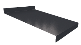 Отлив простой 20х250х20 мм, 7035 светло-серый глянцевый