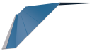 Ламель Юкка 110x0,45 мм, 5015 небесно-синий глянцевый