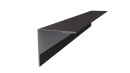 Планка угла наружного 50x50x2000 мм, 8019 серо-коричневый матовый