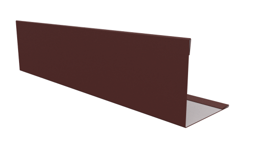 Планка завершающая 10x50x50x10 мм, 3009 оксид красный матовый