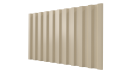 Профнастил С21 1051/1000x0,45 мм, 1015 св. слоновая кость глянцевый
