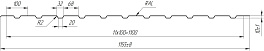 Профнастил С10 1155/1100x0,45 мм, Дикий камень