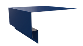 Планка околооконная 200х75х20 мм, 5005 сигнальный синий глянцевый