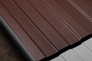 Профнастил С8 1200/1150x0,5 мм, 8017 шоколадно-коричневый стальной бархат