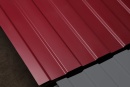 Профнастил С8 1200/1150x0,65 мм, 3005 винно-красный глянцевый