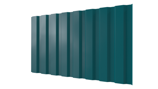 Профнастил С20A 1150/1100x0,7 мм, 5021 водная синь глянцевый