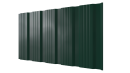 Профнастил К20 1185/1120x0,45 мм, 6005 зеленый мох глянцевый