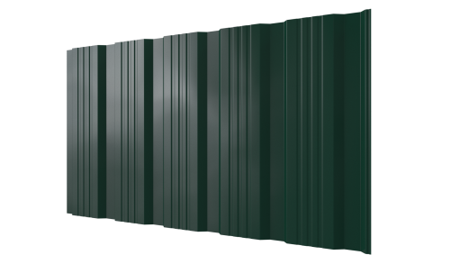 Профнастил К20 1185/1120x0,45 мм, 6005 зеленый мох глянцевый