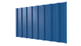 Профнастил С20B 1150/1100x0,4 мм, 5015 небесно-синий глянцевый