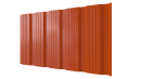 Профнастил К20 1195/1130x0,5 мм, 2004 оранжевый глянцевый