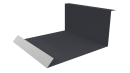 Планка примыкания нижняя 100x200x2000 мм, 7024 графитовый серый PUR Pruf