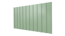 Профнастил С8 1200/1150x0,7 мм, 6019 бело-зеленый глянцевый