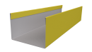 Стойка 40x60x40 мм, 1018 цинково-желтый глянцевый