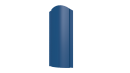 Штакетник Европланка 126x0,45 мм, 5015 небесно-синий глянцевый
