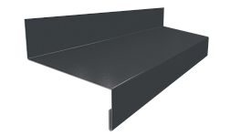 Отлив простой 20х50х20 мм, 7024 графитовый серый глянцевый