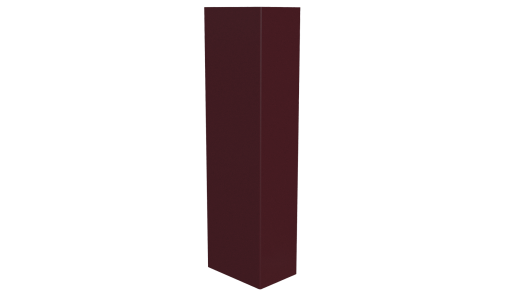 Стойка 40x60x40 мм, 3005 винно-красный глянцевый