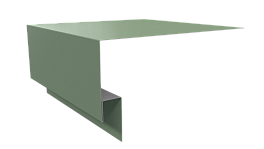Планка околооконная 200х75х20 мм, 6019 бело-зеленый глянцевый