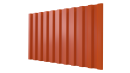 Профнастил С21 1051/1000x0,7 мм, 2004 оранжевый глянцевый