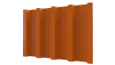 Профнастил Н60 902/845x0,4 мм, 2011 насыщенный оранжевый глянцевый