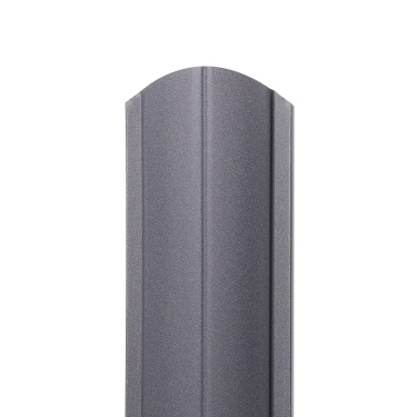 Штакетник Европланка 126x0,5 мм, 7024 графитовый серый матовый