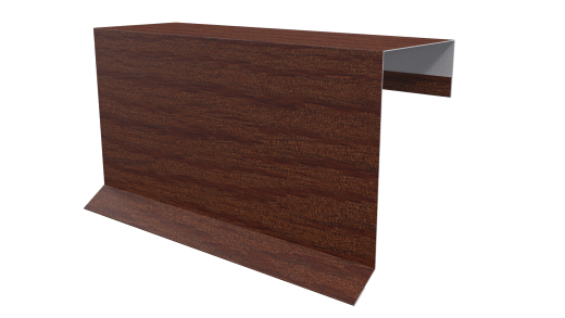 Планка торцевая фальц 65x97 мм, Дуб Кельтик 3D