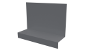 Примыкание боковое фальц 25x65x130 мм, 7040 серое окно глянцевый