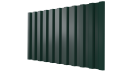 Профнастил С21 1051/1000x0,3 мм, 6005 зеленый мох глянцевый