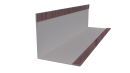 Планка завершающая 10x50x50x10 мм, Античный дуб 3D