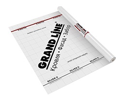 Материал гидроизоляционный Grand Line Silver D+TAPE, 75 м2