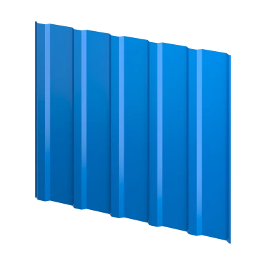 Профнастил К20 1185/1120x0,3 мм, 5015 небесно-синий глянцевый купить вВолгограде по цене от 475 ₽ за м2 от производителя АЗКиФ