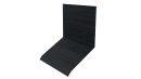 Планка примыкания верхняя к стене фальц 150x130x20 мм, Морион 3D