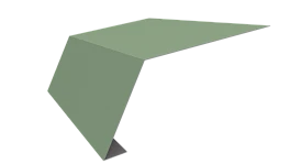 Планка карнизная 100x65x2000 мм, 6019 бело-зеленый глянцевый