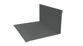 Планка примыкания верхняя 100x150x2000 мм, 7005 мышино-серый глянцевый