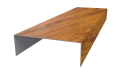 Декоративная накладка 20x60x20 мм, Золотистый дуб 3D