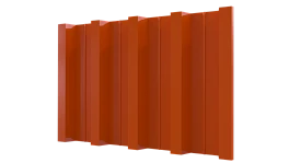 Профнастил Н60 902/845x0,65 мм, 2004 оранжевый глянцевый