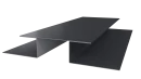 Планка стыковочная сложная 75x2000 мм, 7024 графитовый серый PUR Pruf