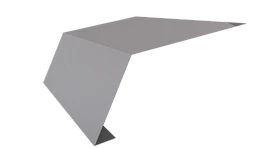 Планка карнизная 100x65x2000 мм, цинк