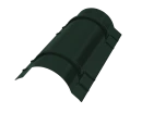 Конёк круглый R110x2000 мм, 6009 пихтовый зеленый матовый