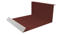 Планка примыкания нижняя 100x200x2000 мм, 3009 оксид красный глянцевый