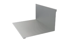 Планка примыкания верхняя 100x150x2000 мм, цинк