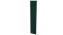Крепежная планка 10x40x10 мм, 6005 зеленый мох глянцевый