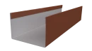 Стойка 40x60x40 мм, 8004 медно-коричневый глянцевый
