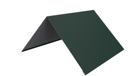 Конёк простой 150x150x2000 мм, 6005 зеленый мох матовый