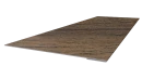 Планка завершающая 65x2000 мм, Дуб Сантана 3D