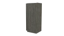 Планка угла наружного сложная Блок-хаус 110x110x2000 мм, Текила