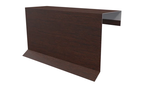 Планка торцевая фальц 65x97 мм, Antique wood