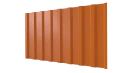 Профнастил С20B 1150/1100x0,4 мм, 2011 насыщенный оранжевый глянцевый