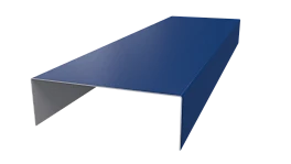 Декоративная накладка 20x60x20 мм, 5005 сигнальный синий глянцевый